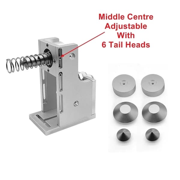 Rotary Axis Opgraderbar Flytbar Platform Kit, Justerbar Bagstøtte, 600 mm Længde,Svingende støtte
