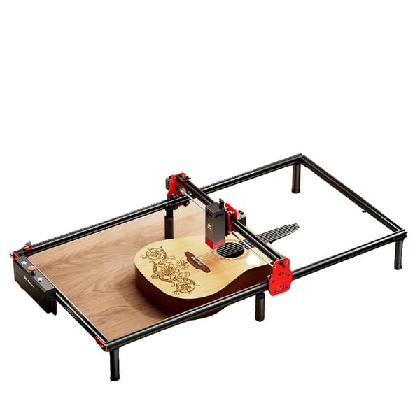AlgoLaser Pöytälaserkaiverrin, Korkea Tarkkuus 5.5W Teho, 400x400mm Kaiverrusalue,5.5W, 40x85CM
