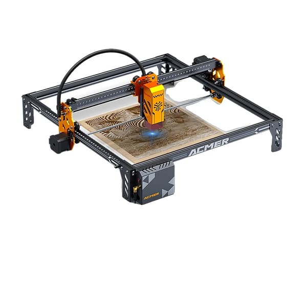 ACMER Lasergraver, 48W Effekt, 10000 mm/min Hastighed,EU STIK, P1SPro og Lightburn
