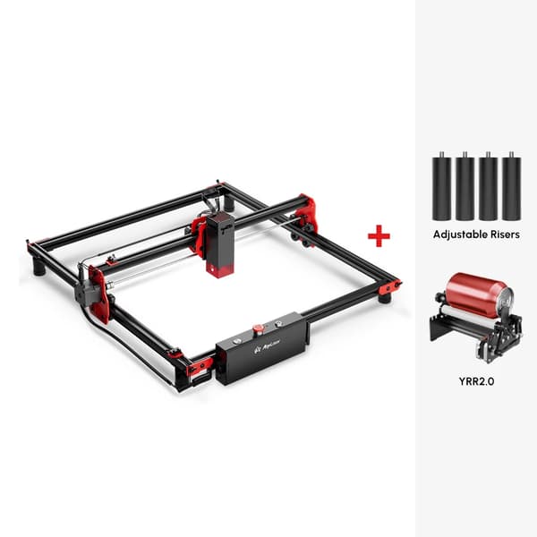 AlgoLaser DIY Lasergravyr, Hög Precision, Bred Materialkompatibilitet,GÖR DET SJÄLV KIT  2, 5W