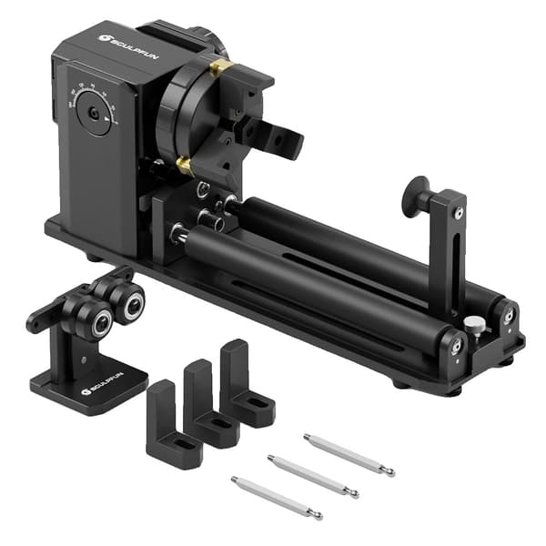 Rotary Gravyrmodul, 6000 mm/min Hastighet, 0,1 mm Precision,SCULPFUN RA Pro Max-a, EU