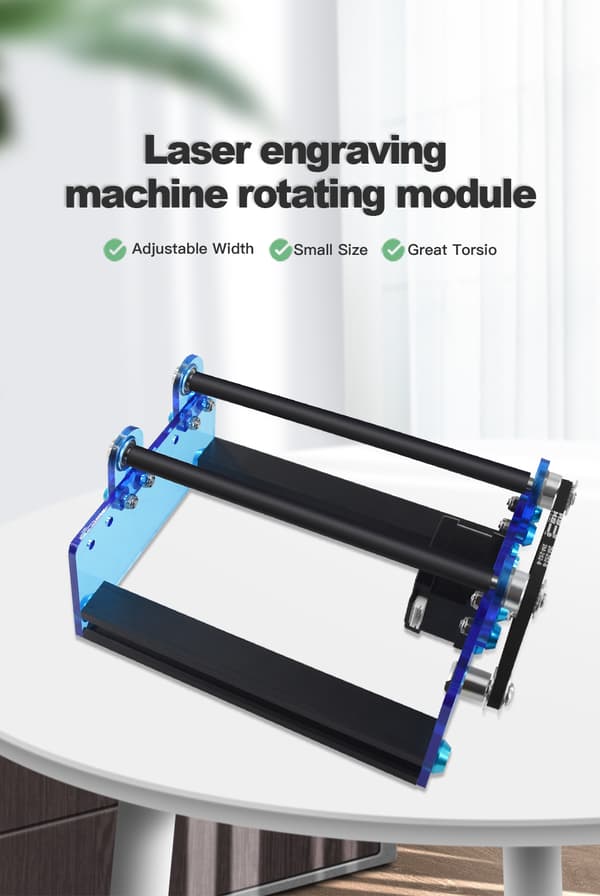 Rotary Gravering Modul, Justerbare Hastighedsindstillinger, Høj Friktion Stabilitet, Bred Softwarekompatibilitet