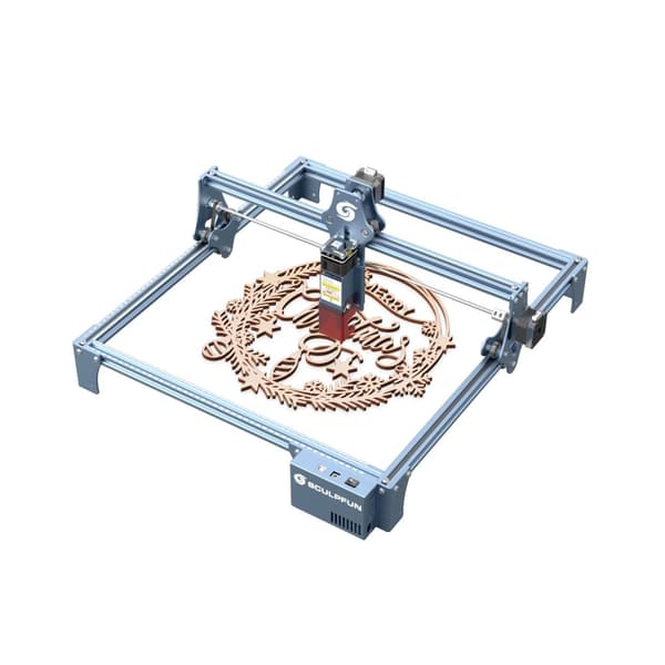 Laserkaiverrinleikkuri, 10W Tehokas Diodi, 400x410mm Kaiverrusalue, Nopea Tarkennussuunnittelu