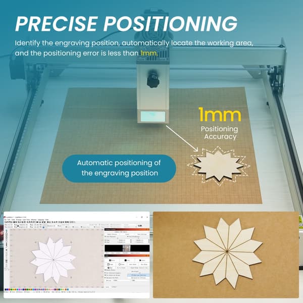 Kamera, 500W Pixelopløsning, Multitasking-evne