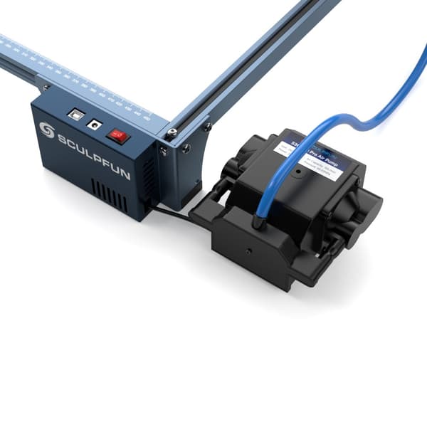 Automaattinen Ilma-apu Paketti, 30L/min Ilmapumppu, 12V Virtasovitin