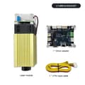 Pikkukuva 2 / 2: Laserkaiverrusmoduuli, 20W teho, 450nm sininen valo,450nm 5W KIT