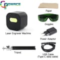 Miniatyrbillede 2 af 4: Mini Laser Gravør, 1.6W Laser Effekt, Trådløs Bluetooth Kontrol