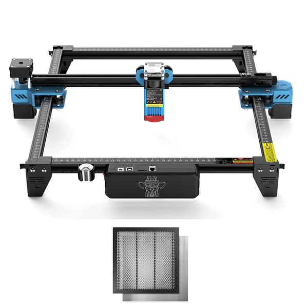 Kaksi Puu Laserkaiverrin, 300mm x 300mm Kaiverrusalue, Tarkkuus 0.1mm Tarkkuus,Setti 1, TTS-55 PRO, EU