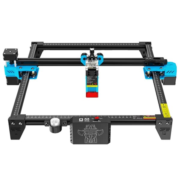 Laserkaiverruskone, 5,5 W teho, Korkea nopeus 10000mm/min, Monipuolinen materiaalituki,tts-55 pro, EU