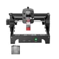 Miniatyrbillede 1 af 2: Mini bærbar lasergravemaskine, 130*130mm gravering område, 10000mm/min gravering hastighed, 2000mW/3000mW laser effekt,EU STIK, 2W, Kombination 1