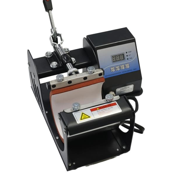 Mug Varmepresser, Dobbelt Display Digital Kontrol, Justerbar Temperatur og Timer