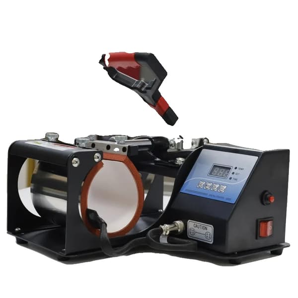 Mug Varmepresser, Dobbelt Display Digital Kontrol, Justerbar Temperatur og Timer