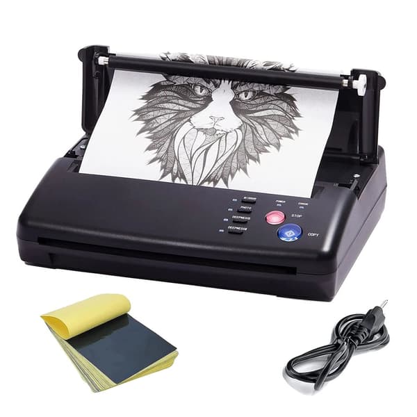 Tatueringsöverföringsmaskin, Snabb utskriftshastighet, Kompakt design,220V EU-kontakt