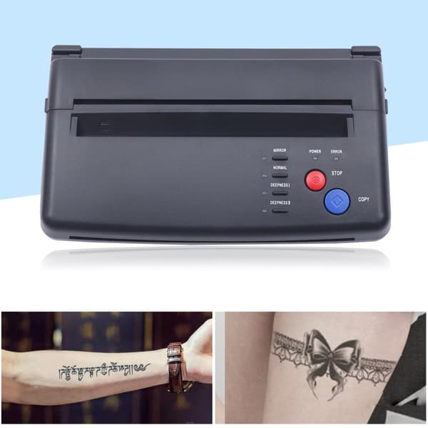 Tatueringsmallskrivare, Högupplöst, Lättviktsdesign, Bläckfri drift