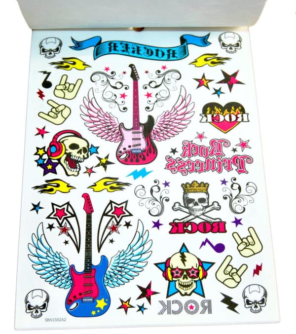 200 st Tatueringar/Tattoos Rocker