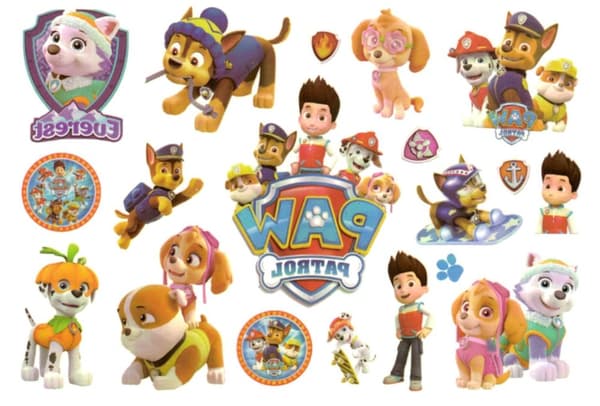 Paw Patrol barntatoveringer 14 stk. med Chase