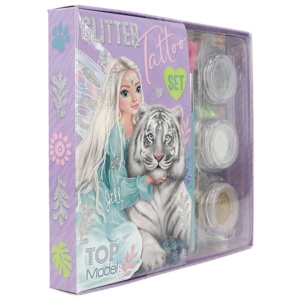 TOPModel Glitter Tattoo Set Fantasy Tigre
