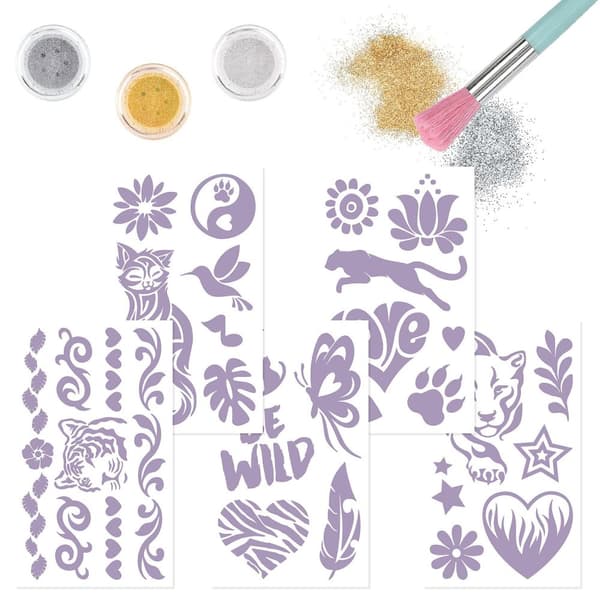 TOPModel Glitter Tattoo Set Fantasy Tigre