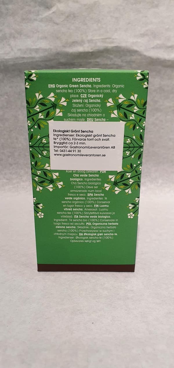 Grönt Te Japanska Sencha EKOLOGISKT