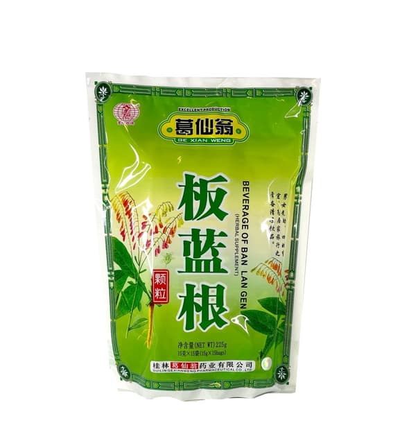 Ört Ban Lan Gen Dryck 15gx15st/Förp Ge Xian Weng Kina