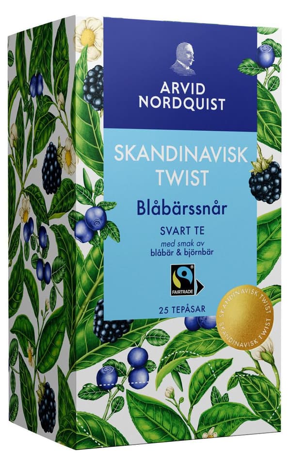 Te Eko ARVID.N Blåbärssnår svart 25/fp