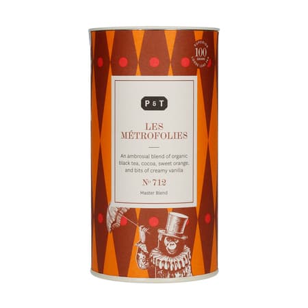 Papper & te - Les Metrofolies - Löst te - Burk 100g
