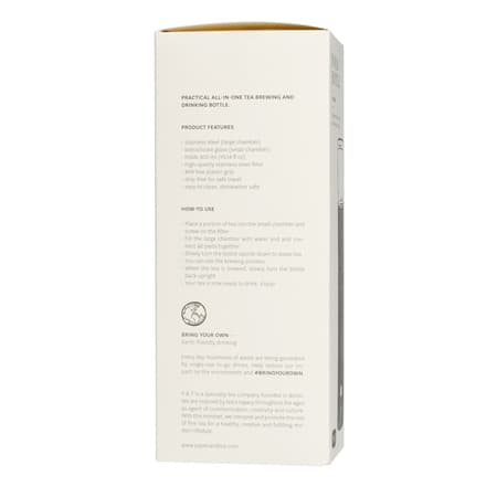 Paper & Tea - Nomad - Termisk flaske med te-infuser - Sort