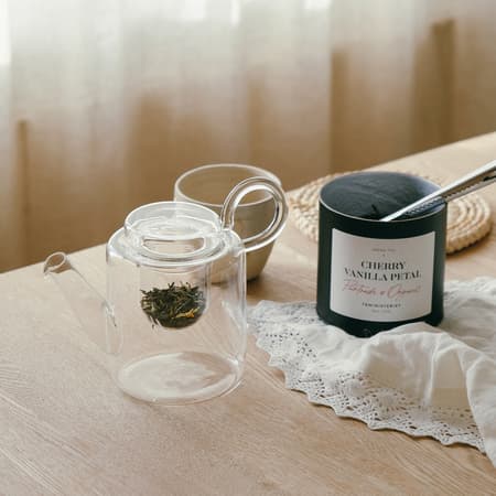 Teministeriet - Fairtrade Collection Kirsebær Vaniljeblad - Løs Te 100g
