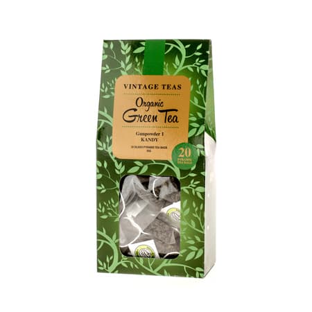 Vintage Teas Organic Green Tea - 20 poser