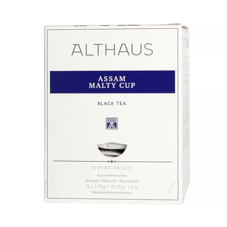 Althaus - Assam Malty Cup Pyra Pack - Tea 15 pyramids