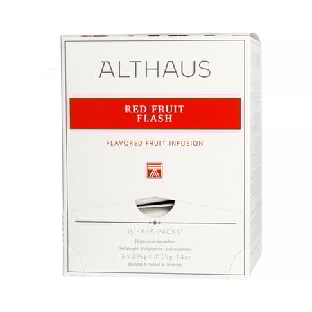 Althaus - Red Fruit Flash Pyra Pack - Tea 15 pyramids
