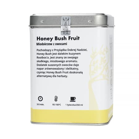 Long Man Tea - Honey Bush Fruit - Løs te - 120g dåse