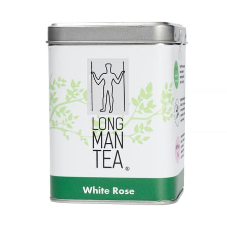 Long Man Tea - White Rose - Løs te - Dåse 100g