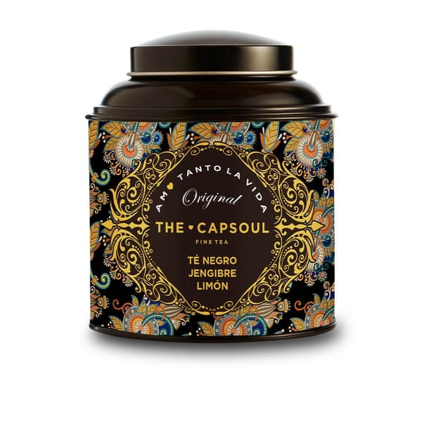 THE CAPSOUL BULK TEA black, ginger & lemon 100 g