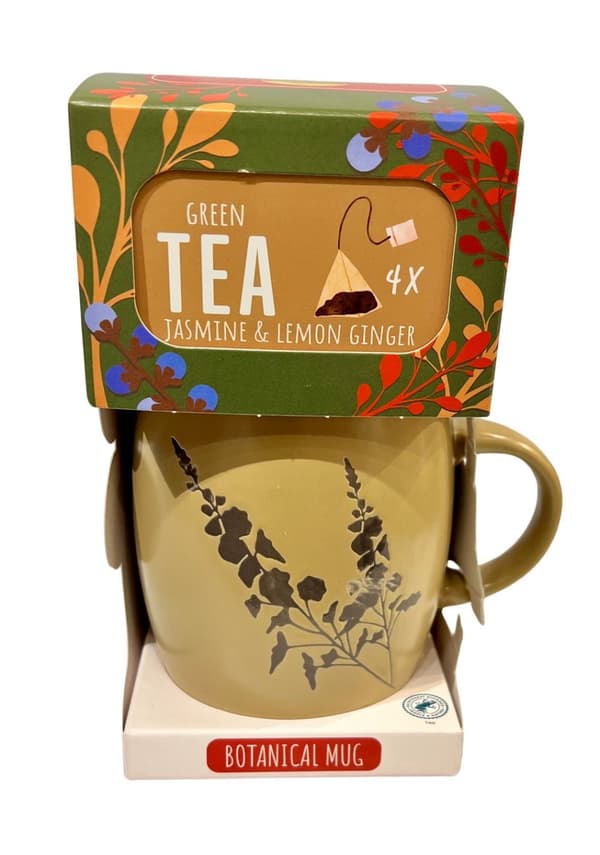 Mugg med te Höst Botanical