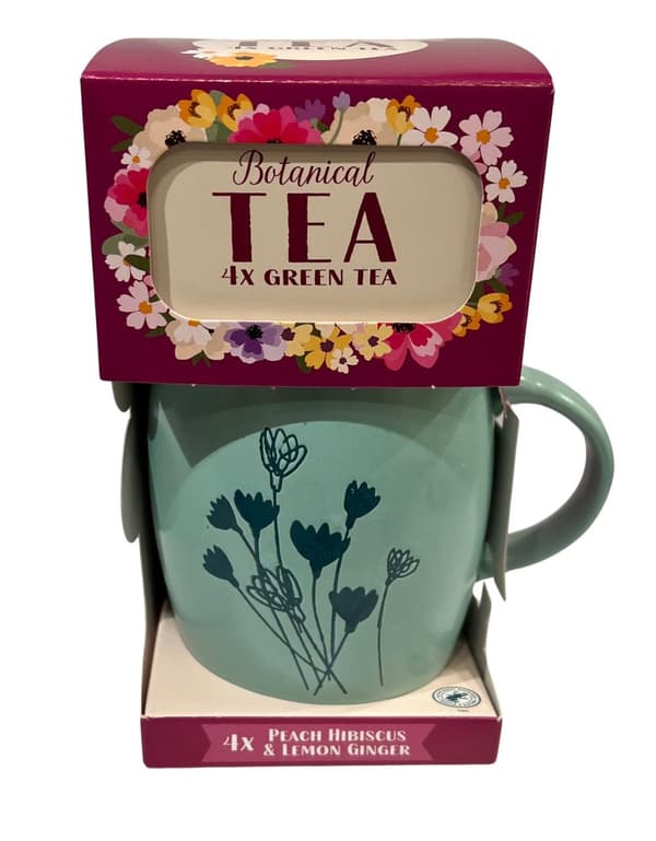 Mugg med te Botanical
