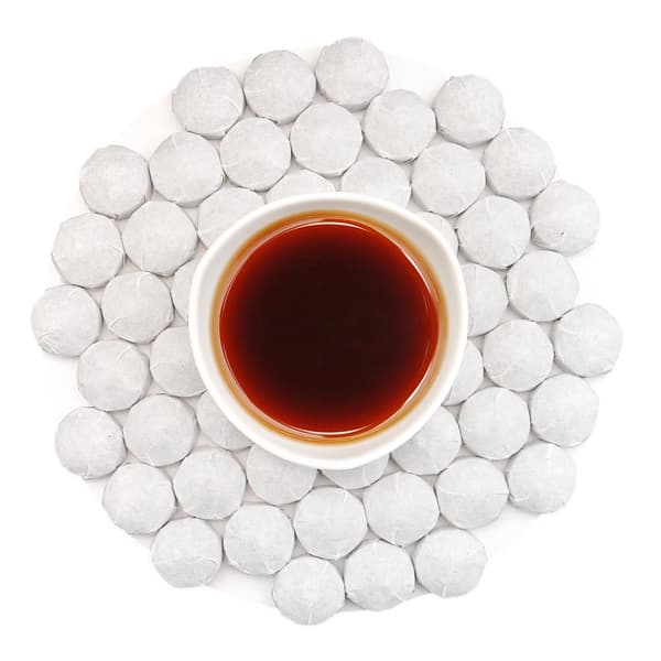 Rött te pressat PU ERH TUOCHA 1kg pressat puerh