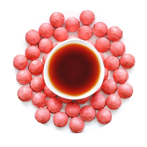 Punainen PU ERH TUOCHA ROSE tee 1kg puristettu puer