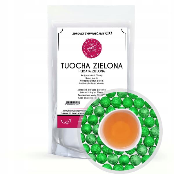 TUOCHA Vihreä puristettu vihreä tee - 1kg