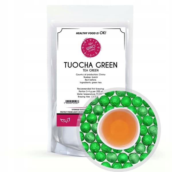 TUOCHA Vihreä puristettu vihreä tee - 50g