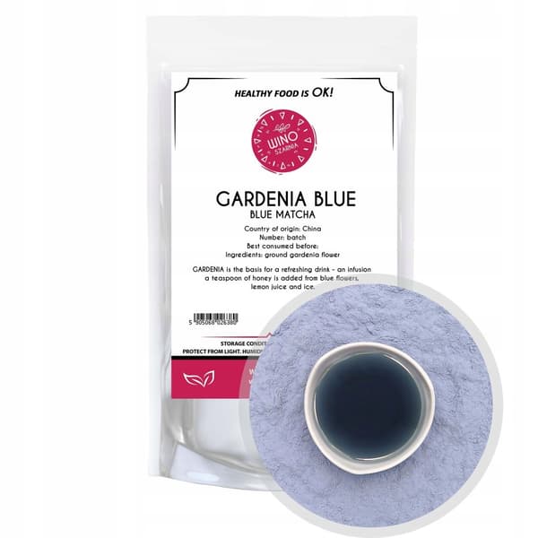 Gardenia blomsterekstraktpulver Matcha blå te - 50g