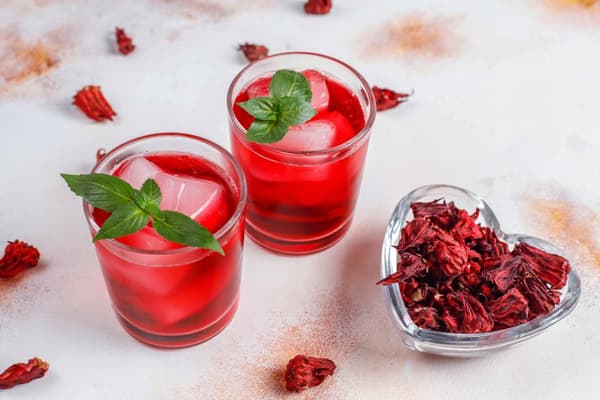Hibiscus hibiskus blomma 500g 0,5kg MALWA te