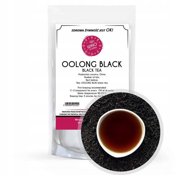 Svart Oolong svart te - 1 kg