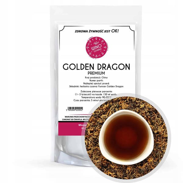 Yunnan Golden Dragon Black Tea 50g Golden Dragon