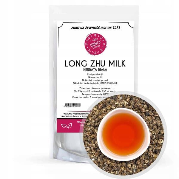 Long Zhu Milk White Tea - 100g