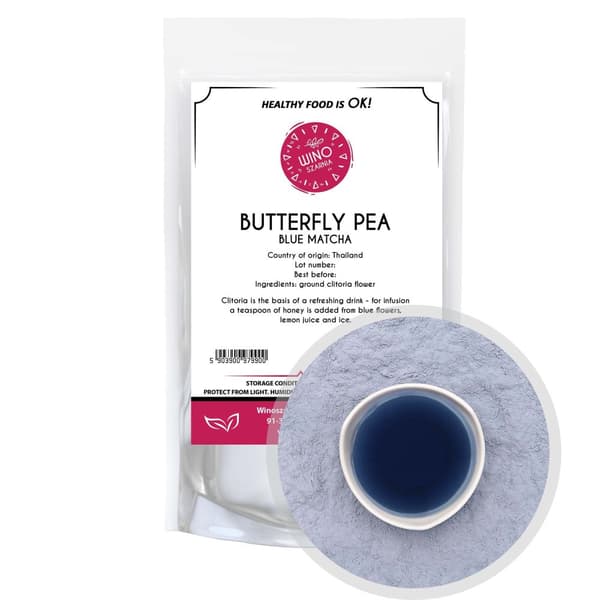 Klitoria Ground Blue Matcha Butterfly Pea 50g Flower Blue Tea