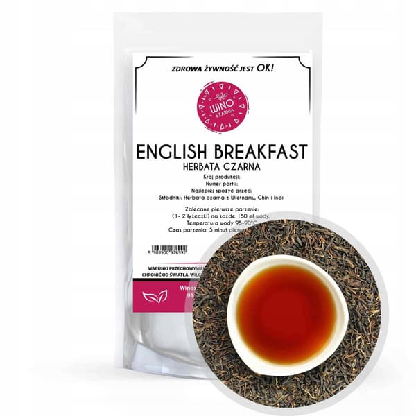 Sort engelsk morgenmadste - 1 kg