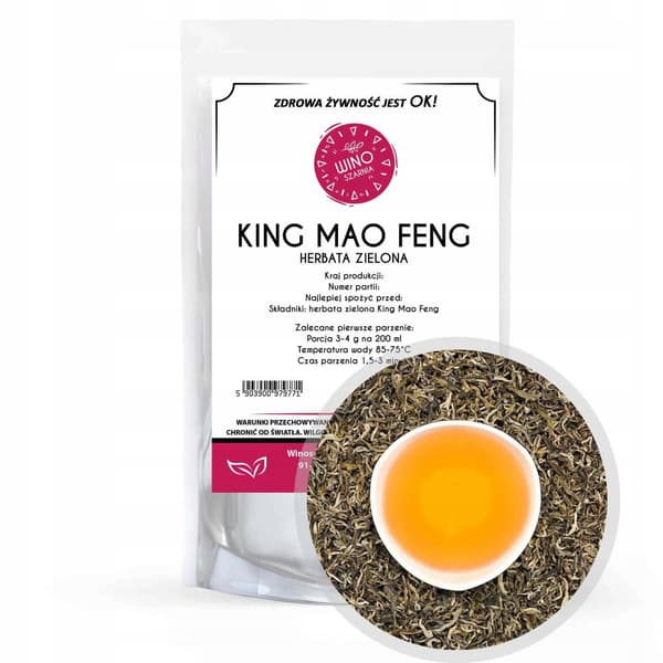 Yunnan King Mao Feng Grøn te - 100g