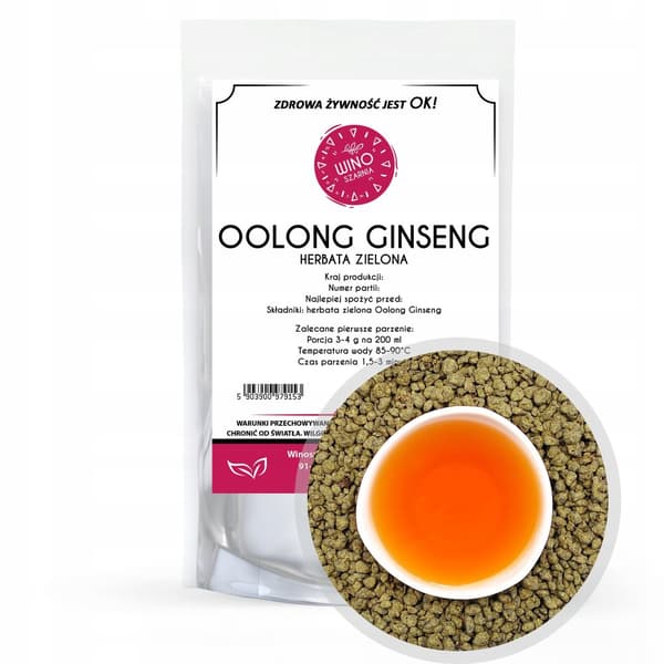Oolong Ginseng vihreä tee - 50 g