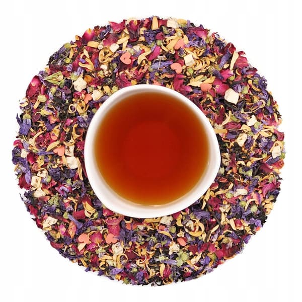 Heart of Love musta tee - 50g Earl Grey